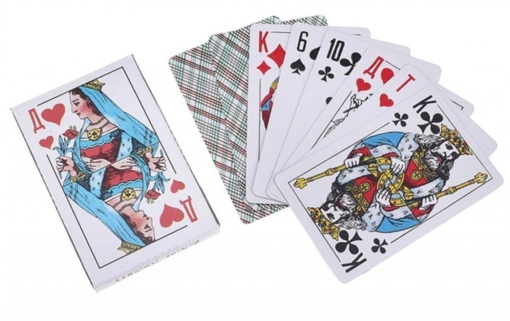 Карты игральные, 54 карт