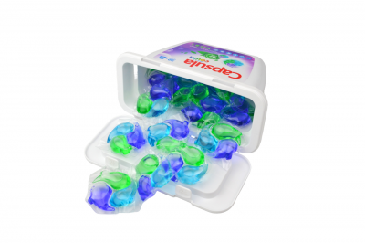Капсулы для стирки белья "capsula" color (контейнер)