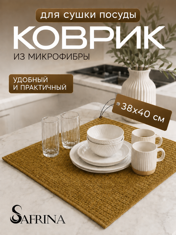 Салфетка для сушки посуды (38*50см)