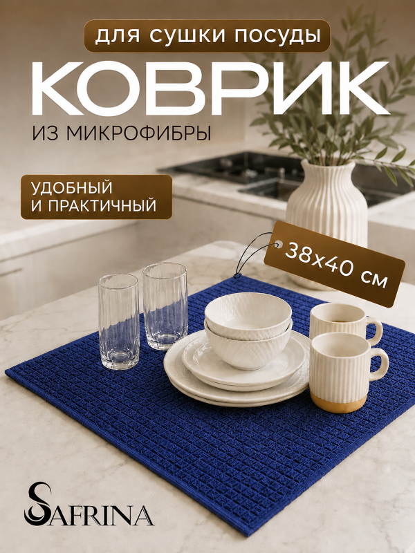 Салфетка для сушки посуды (38*50см)
